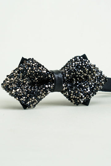 Black Rhinestones justerbare parti sløyfe bånd